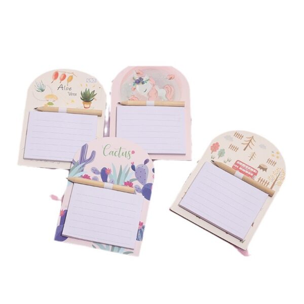 Wholesale Creative Magnetic Message Board New Colorful Small Fresh Notepad