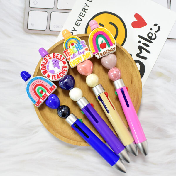 oly-fa0a4d5cef5a591600fc4ab4d8aba66c Wholesale Teacher Series Cartoon Soft Rubber Beads