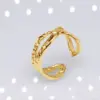 Wholesale Retro Geometric Eye Solid Color Titanium Steel Plating Rings 1 Piece