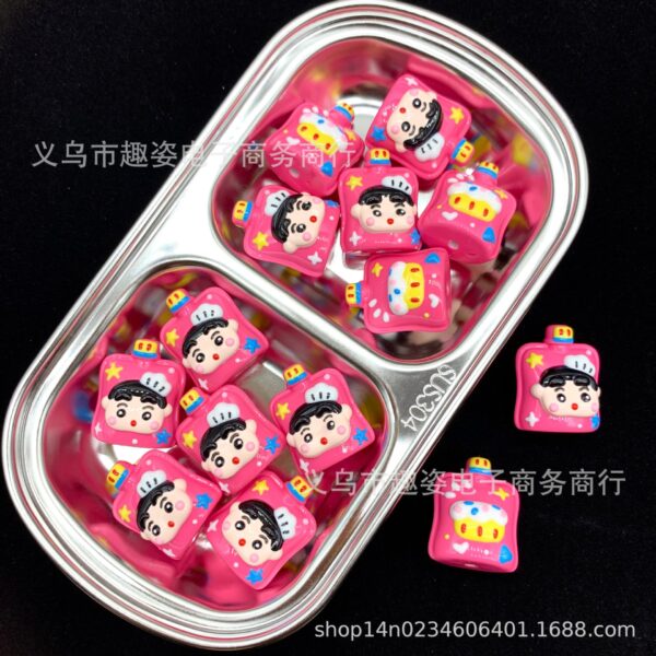 Wholesale Pink blue cartoon cute bead