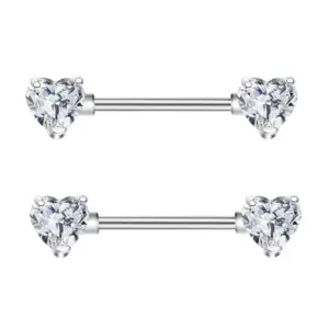 Silver White Diamond Pairs