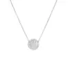 Wholesale PVD Coated 14K Gold Real Gold Plated Geometric Stainless Steel Simple Style Waterproof Non Tarnish 304 Stainless Steel Necklace