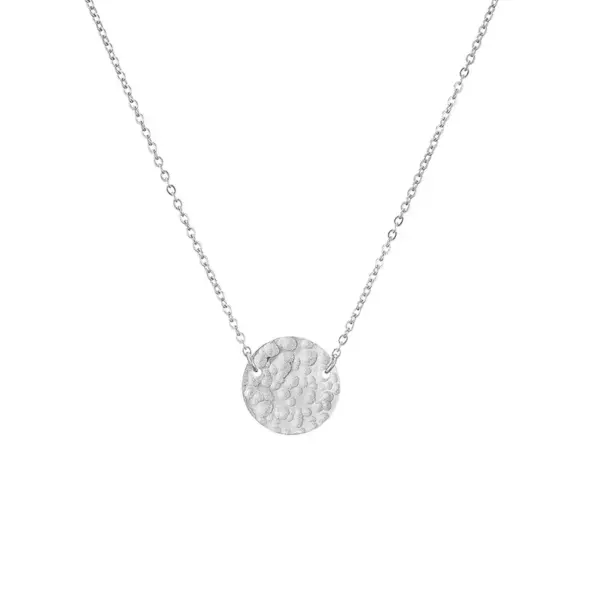 Wholesale PVD Coated 14K Gold Real Gold Plated Geometric Stainless Steel Simple Style Waterproof Non Tarnish 304 Stainless Steel Necklace