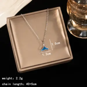 Silver, Ocean Element Fish Tail