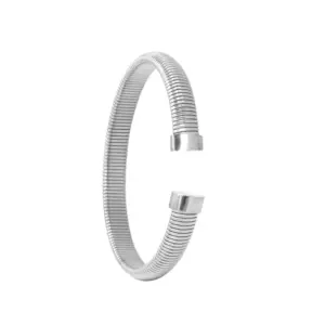 Ck659 Open-End Polished Steel Bracelet 8mm