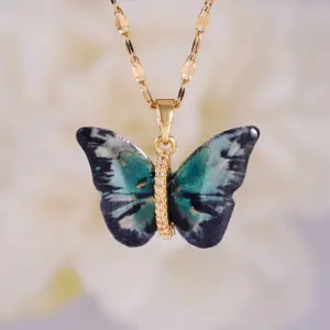 Colorized Butterfly Gold A2881