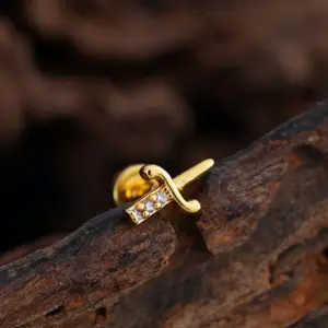 3382 Gold / Ear Studs