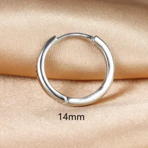 Y10078-14mm Silver-1PC
