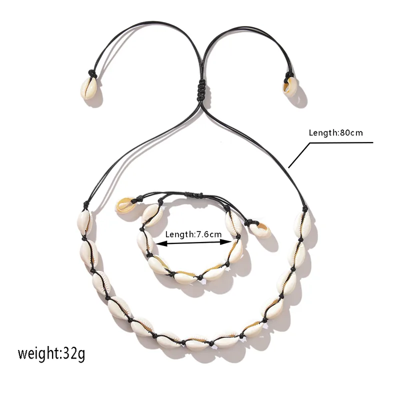 Wholesale Hawaiian Shell lyester Shell Bracelets Necklace