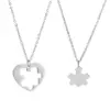 Wholesale Fashion Heart Shape Stainless Steel Polishing Pendant Necklace