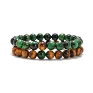 Yellow Tiger Eyes Green Tiger Eye