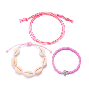 Pink three-piece set