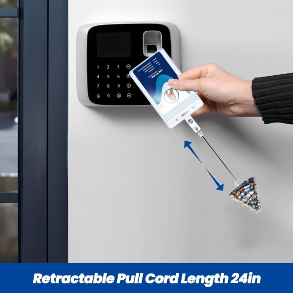 Wholesale Glitter Acrylic Creative Christmas Tree Badge Clip Christmas Gift Telescopic Keychain