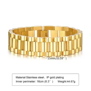 Golden Length 16cm, Width 15mm