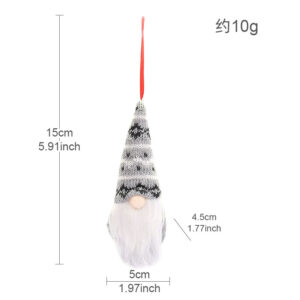 Knitted forest old man pendant d