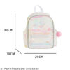 oly-fb5068b9ff6f6ad7f074be36c4f011e3 Wholesale Transparent Kidsren's Backpack Girl Heart Laser Travel Waterproof Leisure Bag