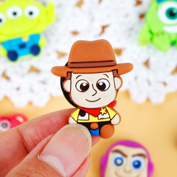 Wholesale Cartoon refrigerator decorative magnet cute refrigerator stickers cartoon Three-dimensional early education soft adhesive magnetic magnet stone decorative stickers