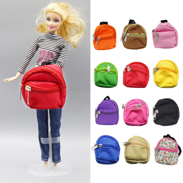 Wholesale 20-15cm Doll 30cm Barbie Bjd 6-Point Doll Small Cloth Dress-Up Bag Accessories