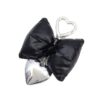 Wholesale Korean Niche Cotton Leather Bow Mobile Phone Pendant High-end Sense Bag Keychain Hanging Women