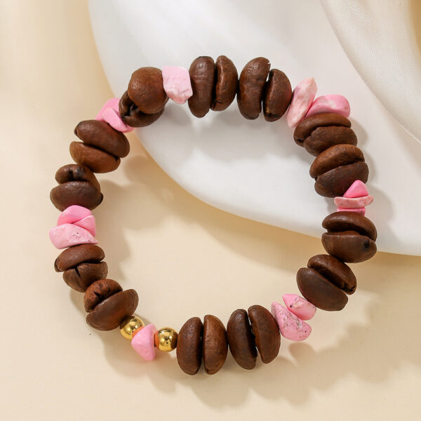 Wholesale Coffee Bean Girls Summer Sea Salt Cheese Bracelet