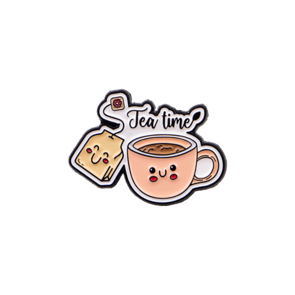 Wholesale Cartoon Metal Badges Creative English Letter Jewelry