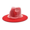 Wholesale Pvc Plastic Hat Holder Woolen Hat Hat Straw Hat Protection Transparent Hat Holder Dome Flat Top Hat Holder
