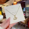 Wholesale Jewelry IG Style Novelty Planet Titanium Steel Cat's Eye Stone Zircon Plating Inlay Pendant Necklace