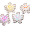 oly-fba3daf36efb1bf8354893029027a0a4 Wholesale 3D smiley face flower full of rhinestone crystal ball straight hole loose bead DIY mobile phone chain key chain bag chain jewelry accessories