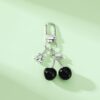 oly-fba8f9a967c89f208b6e6fb1ab2cf261 Wholesale Couple Keychain Resin Red Cherry Key Chain Alloy Accessories Cherry Pendant Student School Bag Pendant Accessories