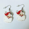 oly-fbb85c1ecb6d7eea88b4a14dc7135618 Wholesale Cute Santa Claus Flat Acrylic Earrings
