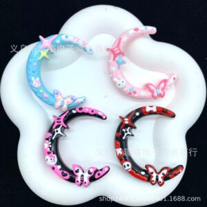 Wholesale Moon frame beaded