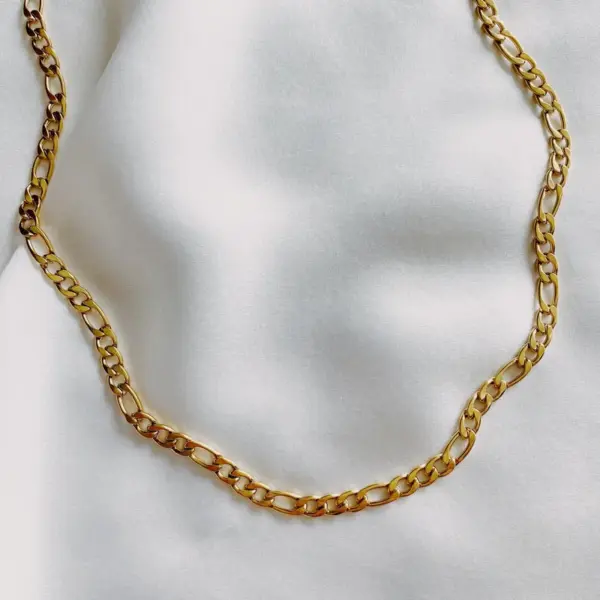 Wholesale Jewelry Hip-Hop Geometric 304 Stainless Steel Plating Stainless Steel Necklaces