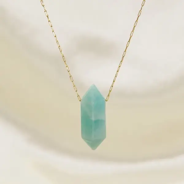 PVD Coated 14K Gold Real Gold Plated 304 Stainless Steel Elegant Simple Style Waterproof Non Tarnish 304 Stainless Steel Pendant Necklace