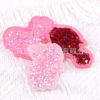 Wholesale New glittery star cartoon strawberry girl bag accessory acrylic pin cute DIY patch