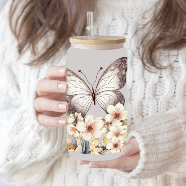 Wholesale New Cartoon printing heat transfer Cup sticking crystal logo pattern 23 cmX11cm in stock