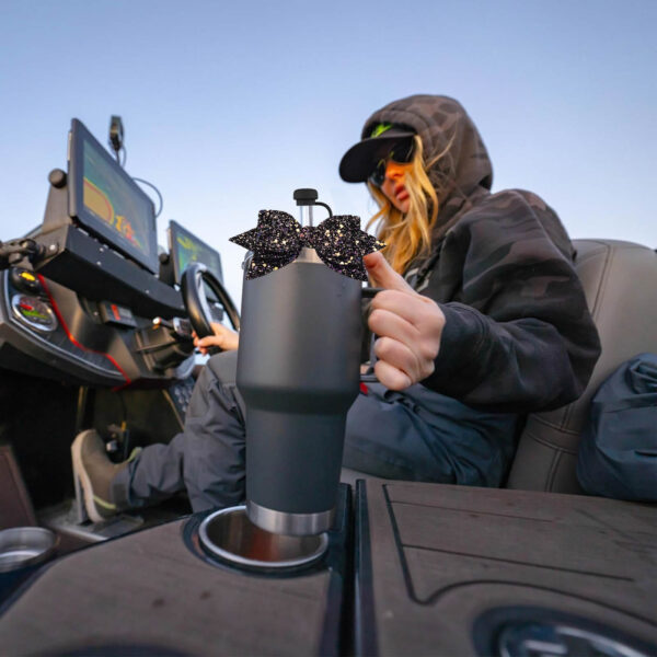 Wholesale Ice cup straw cap Amazon explosion stanley cup bow decoration solid color food silicone straw sleeve