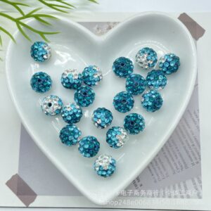 Lake blue and white gradient