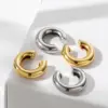 Wholesale 1 Pair Nordic Style Simple Style C Shape Heart Shape Copper Ear Cuffs