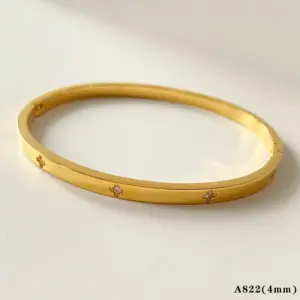 Gold Bracelet A822(4mm)