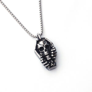 Skull + stainless steel chain