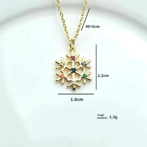 Christmas Snowflake (Gold) K3412