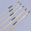 Wholesale Vacuum Plating 18K Gold Geometric 201 Stainless Steel IG Style Bracelets Anklet Necklace