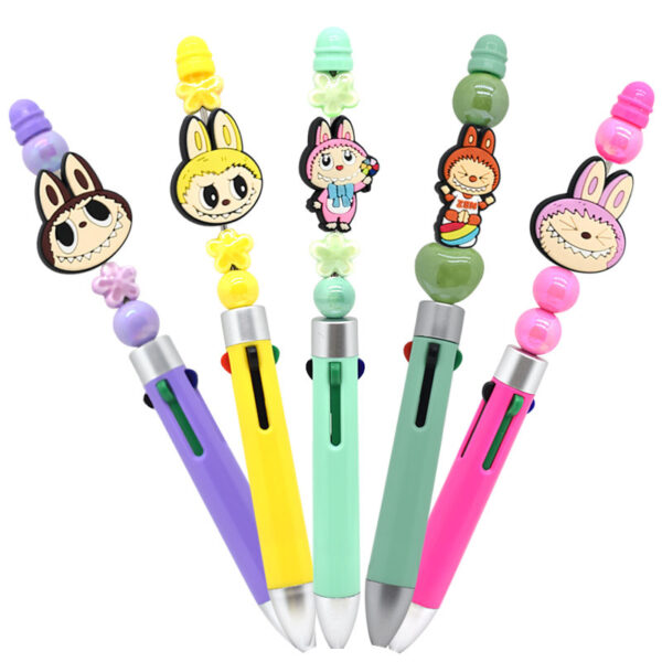 Wholesale Random 100pcs Cartoon Beads Focai Beads Soft Rubber Beads OLY Exclusive