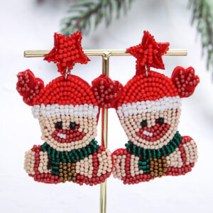 Christmas Deer Earrings Earrings