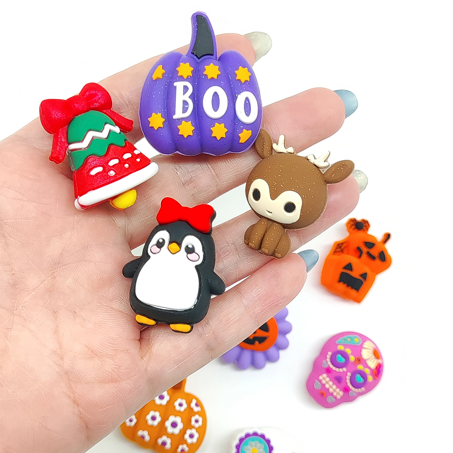 Wholesale Christmas silicone beads