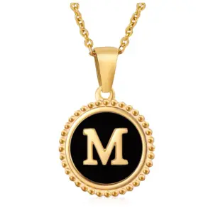 Gold M (Including Chain)