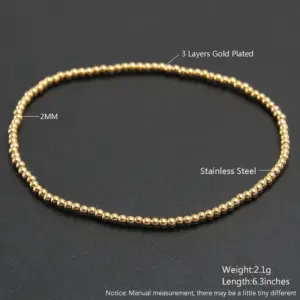 2mm / Gold