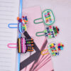 Wholesale Random 50pcs Birthday Cake Paper Clip Bookmark