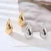 PVD Coated 14K Gold Plated Solid Color 304 Stainless Steel Vacation Waterproof Non Tarnish Ear Studs
