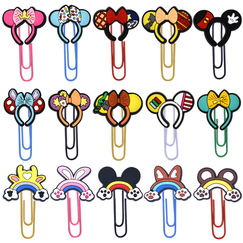 Wholesale Random Creative Gift Student Paper Clip Bookmark OLY Exclusive